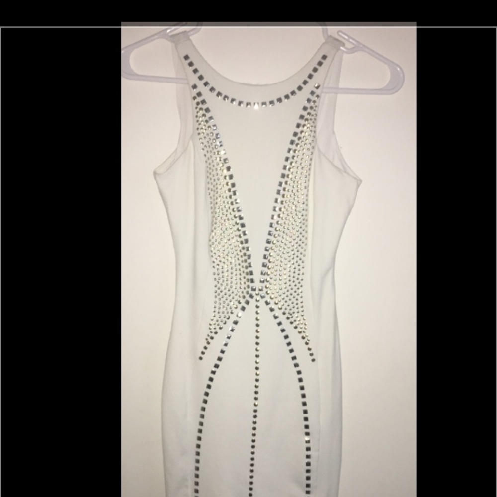 White Bebe Dress